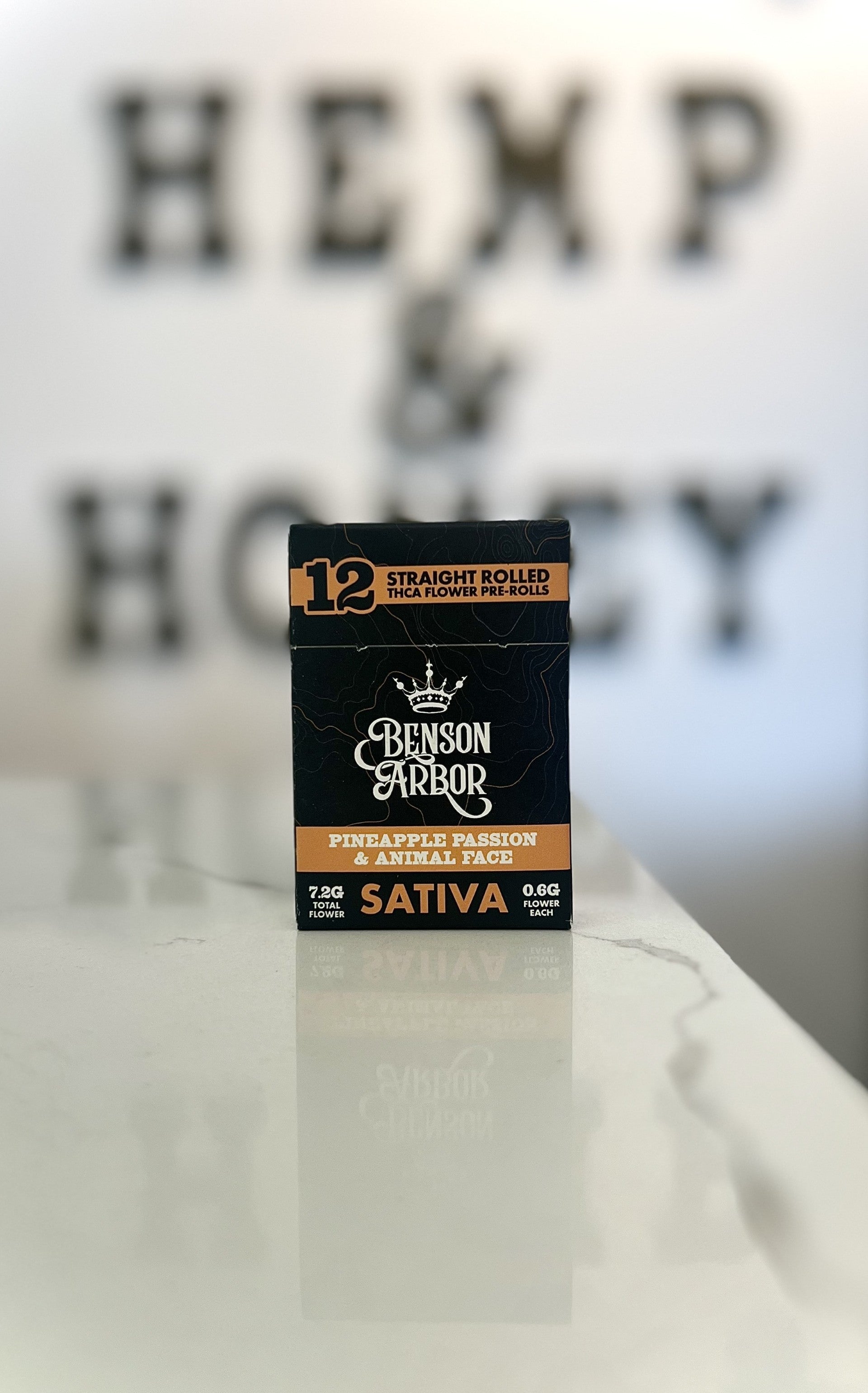 Benson Arbor THCa Sativa Pre-Rolls – Pineapple Passion & Animal